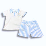 3pc Cottontail Shorts & Pant Set