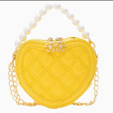 Quilted Heart Mini Purse