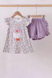 Goose Floral Appliqué Set
