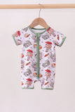 Sage character bamboo romper