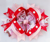 Character Christmas Bows