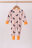 Tennessee vols bamboo zipper romper