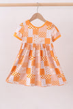 Tennessee floral checkered bamboo dress