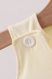 Yellow cross sheep embroidery bubble