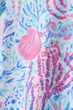 Marine creature bamboo pajama set