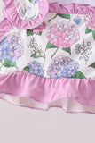Purple Hydrangea UPF Swim Set