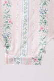 Bow Floral Applique Bubble