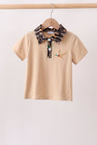 Camo Duck Embroidered Top