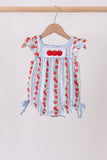 Red Apple Applique Bubble