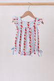 Red Apple Applique Bubble