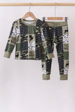 Camo Deer Bamboo Zip Pants Set