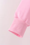Pink bow pearl mom&me sweatshirt
