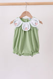 Sage Pumpkin Embroidered Bubble