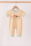 God is great god is good embroidery romper