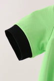 Green embroidery bubble