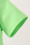 Green embroidery top