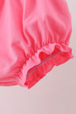 Pink Cowboy boots Smocked Bloomer Set