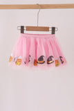 Pink candy sequin tutu skirts