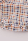 Orange turkey embroidery bubble set