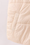Cream mom&me puffer vest