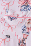 Pink nutcracker bamboo mom&me pajama set