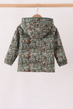 Forest Camouflage Raincoat
