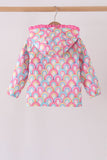 Rainbow Ruffle Raincoat