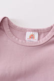 Purple blank basic t-shirt Adult Kids and baby bubble