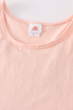 Peach blank basic kids teens adult tank top