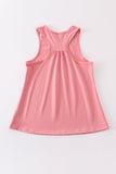 Mauve blank basic kids teens adult tank top
