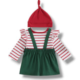 3pc Elf Dress Set