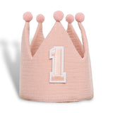 Fabric 1st Birthday Crown