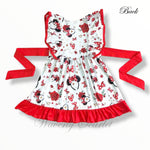 Red Mouse Flutter Dress