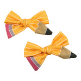 Pencil Bow Clips