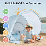 Tiny Land® One-Stop Beach Toy & Tent Set