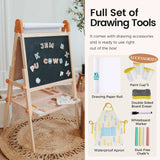 Tiny Land® Caramel Magnitales Easel for Kids
