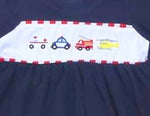 Conjunto de pantalón de rayas rojas de First Responders