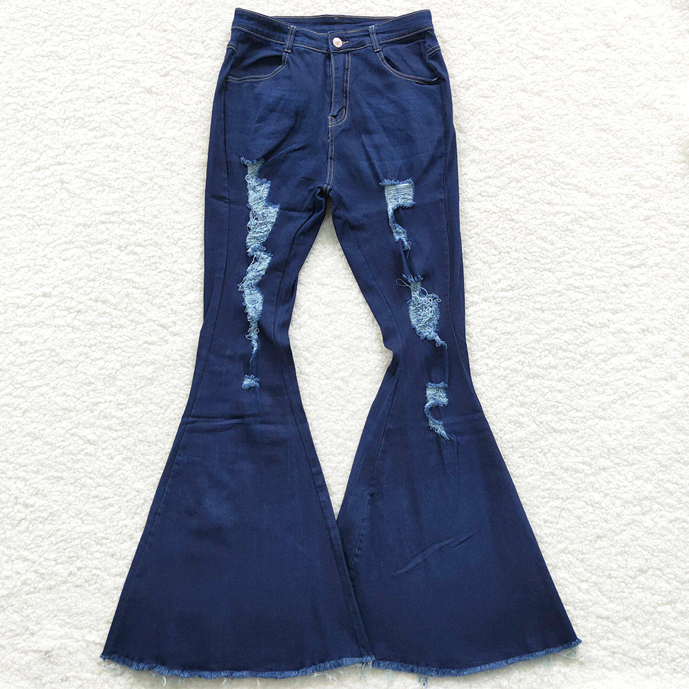 Mommy Flare Bell Bottom Jeans – Waverly Scarlet