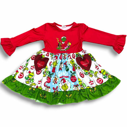 Grinch & Pals Twirl Dress