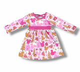 Pink Mouse Christmas Dress