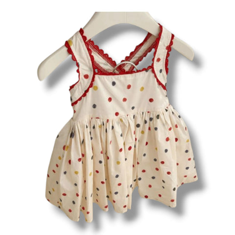 "Edith" Polka Dots Sundress