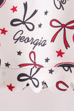 Georgia scalloped shorts set