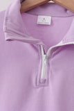 Lavender Scalloped Polo Set
