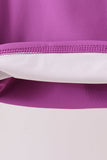 Purple Performance Scalloped Skorts Set