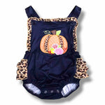 Navy Leopard Pumpkin Outfit