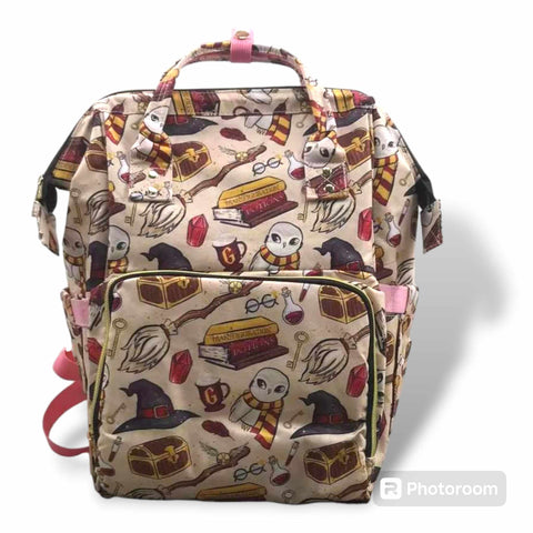 Red Wizard Diaper Bag