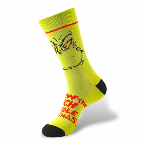 Adult Grinch Socks