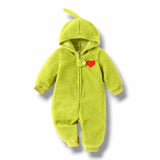 Green Guy Hooded Romper