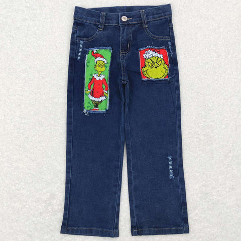 Gri-nch Fabric Patch Jeans
