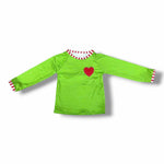 Green Guy Theme Heart Outfit